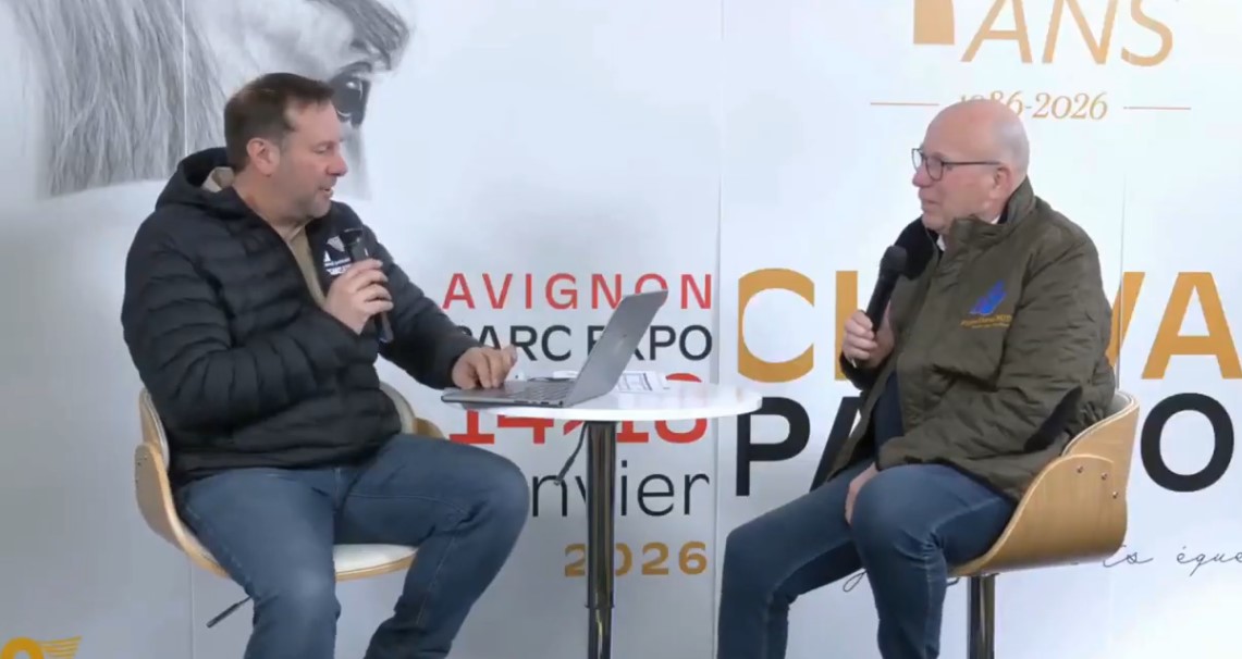 Interview du président de la Filière Cheval Sud Jean-Pierre COLLIN à Cheval Passion 2026