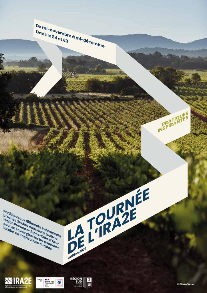 Rendez-vous "Économies d’énergie et santé des sols" organisé par l'IRA2E - Jeudi 20 novembre – La Crau (83)